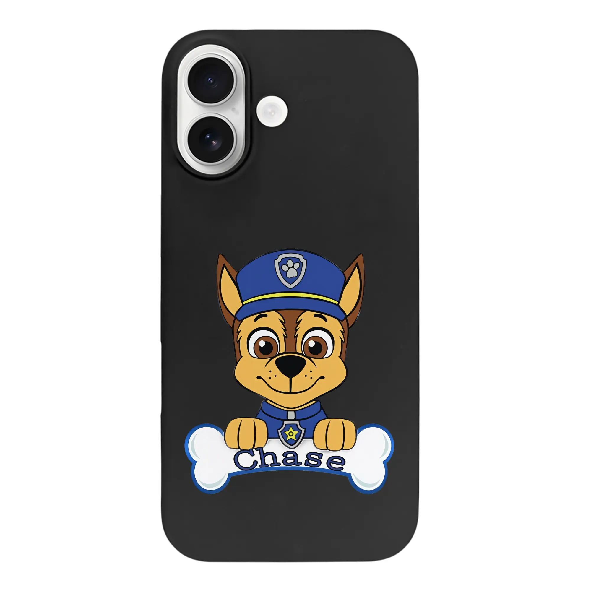 パウ・パトロール グッズ チェイス - iPhone 17 シリーズ シリコンケース 薄型 耐衝撃 指紋防止 ソフトタッチカバー 精密フィット 傷防止 保護ケース iPhone 17/17 Air/17 Pro/17 Pro Max 対応